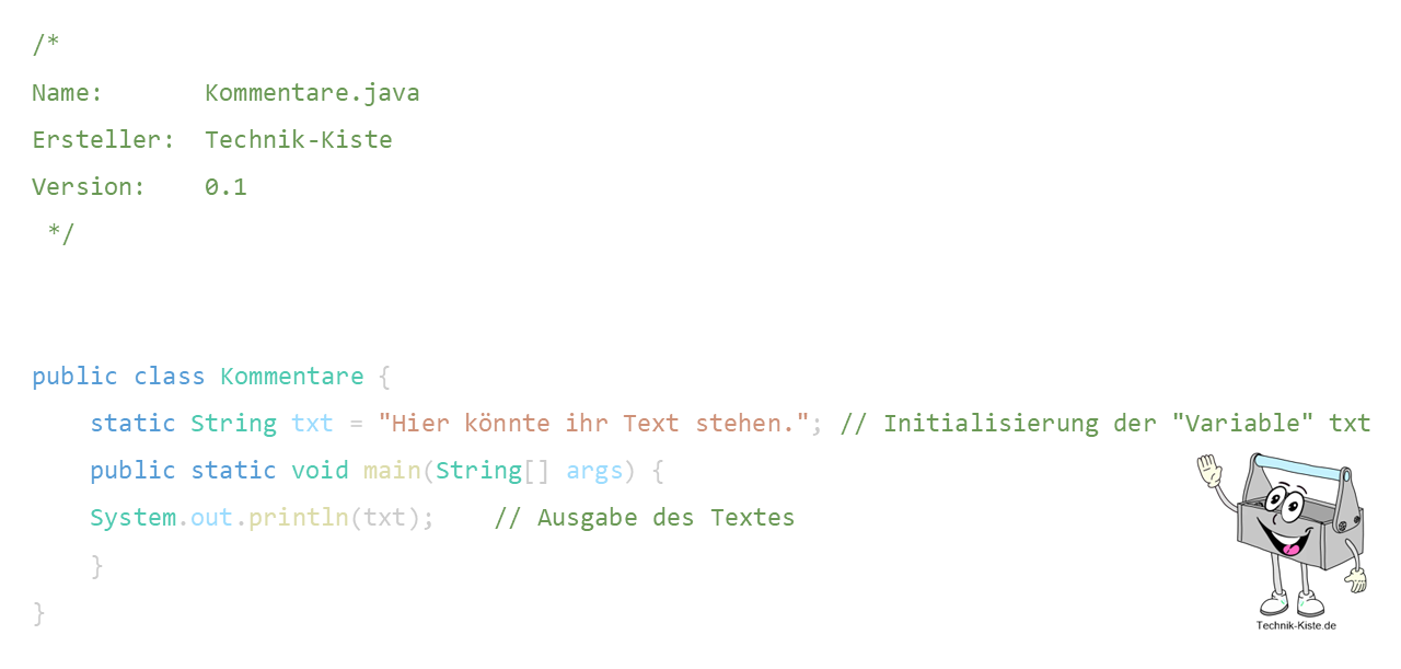Kommentare in Java – Erklärung, Beispiele und Best Practices